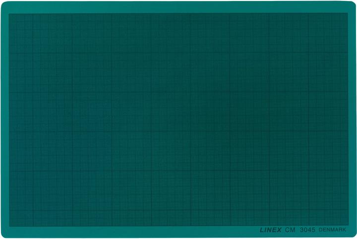 Produktbild Linex Schneidplatte 3mm grün A3 (45 x 30 cm)