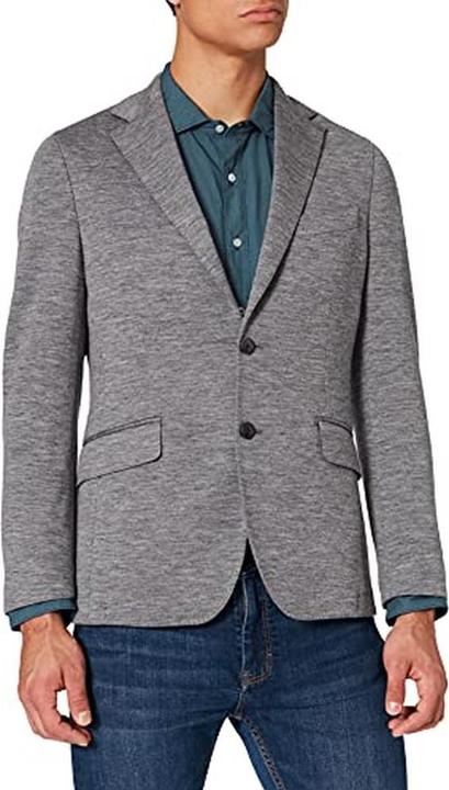 Hackett Doppelseitige Jerseyjacke mit Flappentaschen und Hundszahnmuster (50)