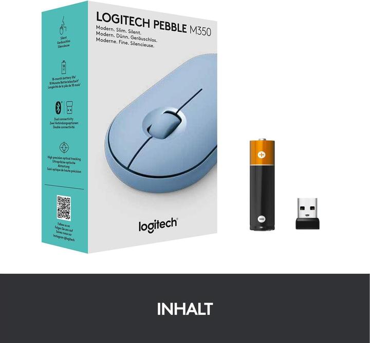 Image du produit Logitech Pebble M350 (Sans fil)