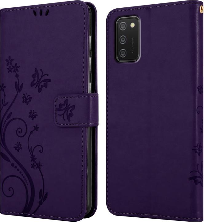 Image du produit Cadorabo Couverture du livre de fleurs (Samsung Galaxy A02s)