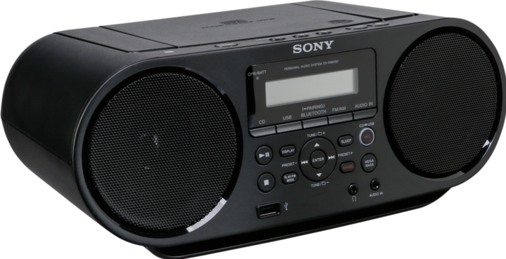 Image du produit Sony ZS-RS60BT (FM, AM, Bluetooth, NFC)