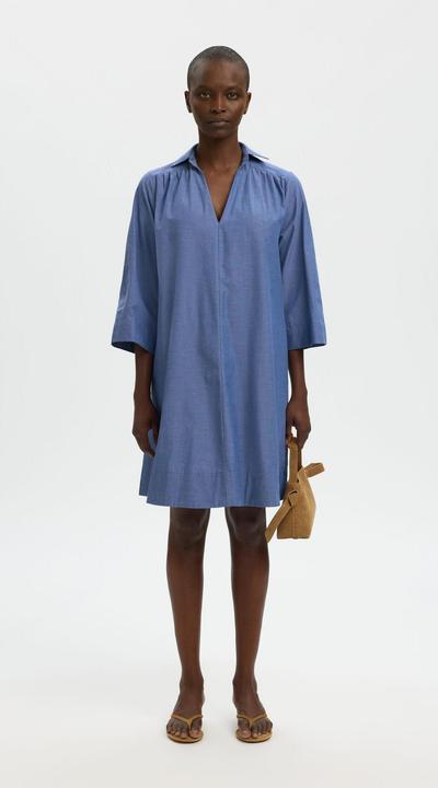 Produktbild Selected Baumwoll Midikleid (42)