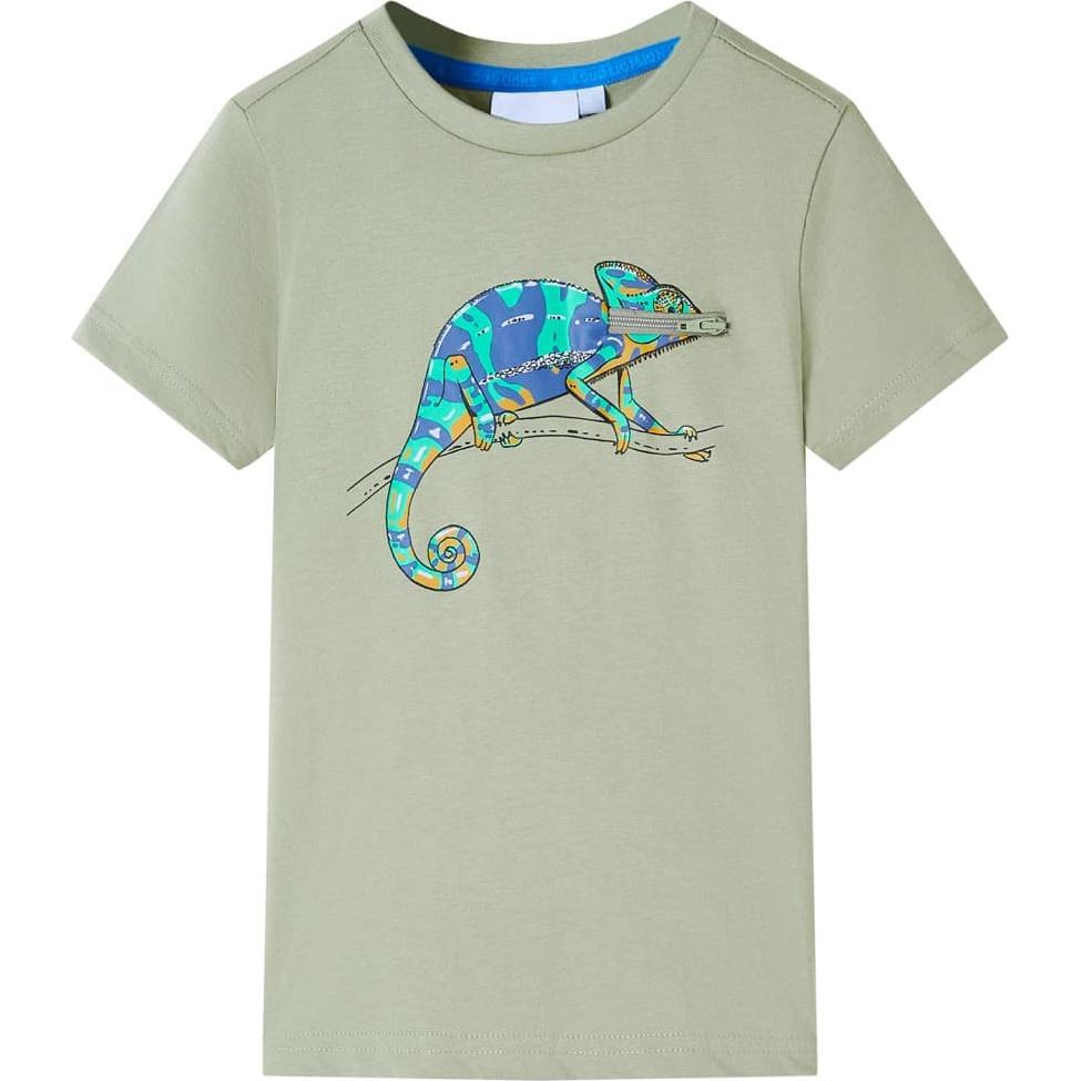 VidaXL, Jungen, Shirt, Jannika, Grün, (128)