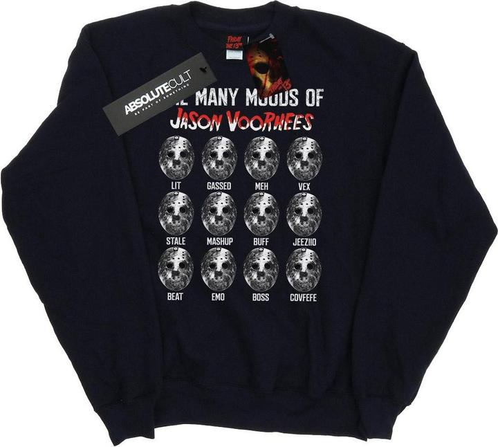 Produktbild Absolute Cult The Many Moods Of Jason Voorhees Sweatshirt (XL)