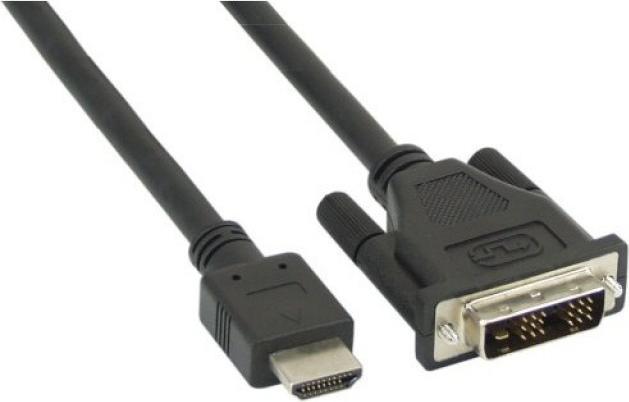 Produktbild InLine HDMI (Typ A) — DVI (5 m, DVI, HDMI, 1.4)