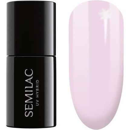 Semilac, Smalto per unghie, 582 Smalto UV per unghie rosa naturale 7ml (Rosa naturale, Vernice UV gel)