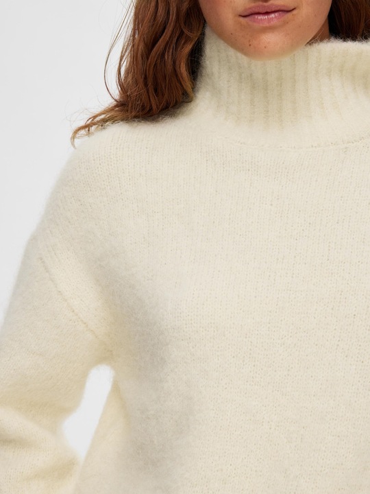 Actual product image Selected Femme High Neck Sweater (M)