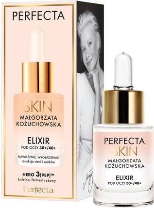 Actual product image Perfecta Magorzata Kozuchowska Moisturizing And Smoothing Eye Elixir 15ml (Eye care serum, 15 ml, Day)
