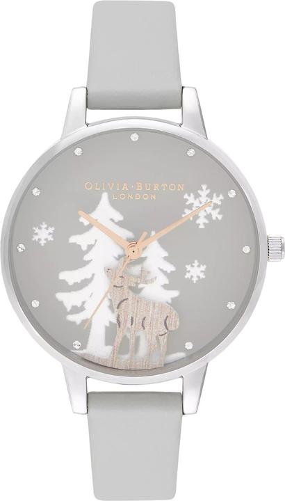 Immagine prodotto Olivia Burton Orologio da polso con cinturino in pelle (Orologio da polso analogico, 30 mm)