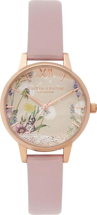 Actual product image Olivia Burton Wrist watch with leather strap (Analogue wristwatch, 38 mm)