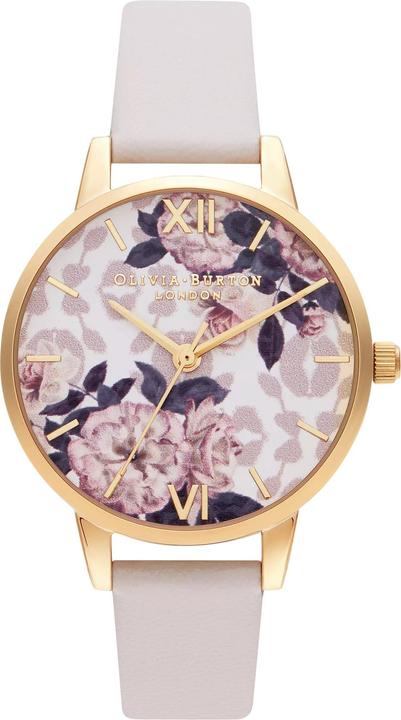 Violett, Beige, Gold