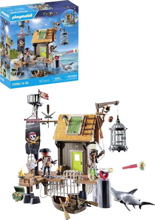 Playmobil Porto dei pirati con prigione dei pirati (71792, Pirati Playmobil)