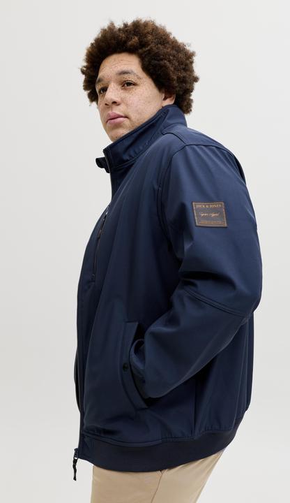 Actual product image Jack & Jones Jjeparker Softshell Collar Bomber Sn Pls (4XL, M)