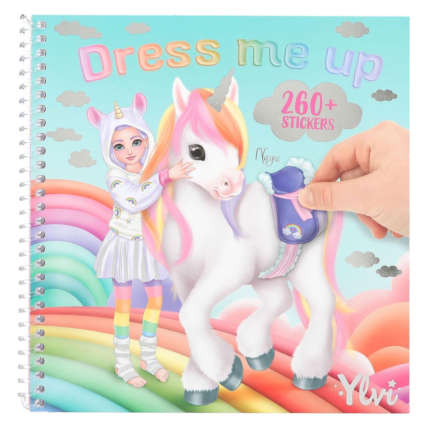 Magni, Stickers, Depesche Ylvi Stickerboek Dress Me Up