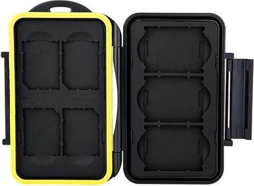 Actual product image JJC Storage box for 3x XQD and 4x SD/SDHC/SDXD