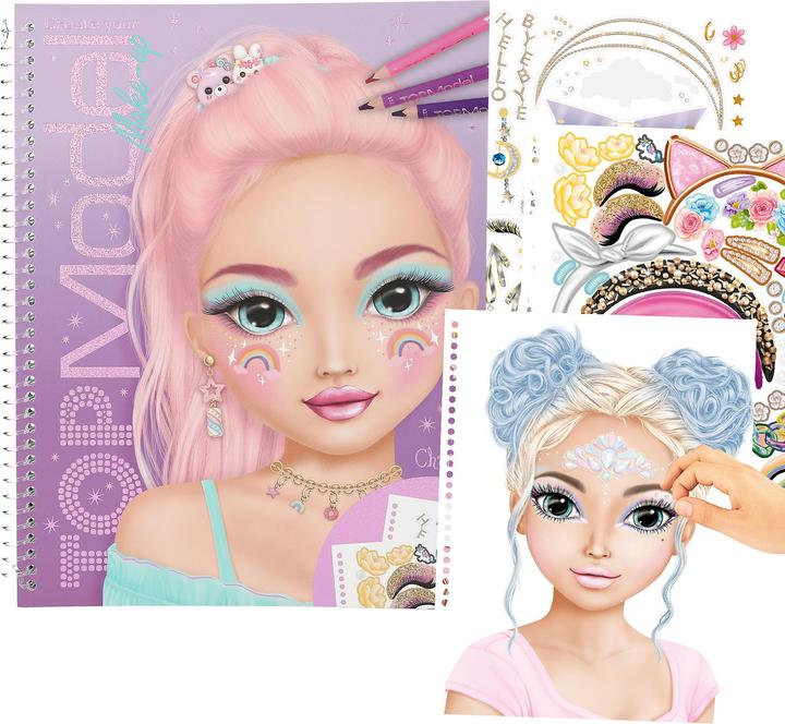 Produktbild Top Model Topmodel - Make Up Colouring Book (413983)