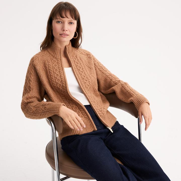 Produktbild Anne Weyburn Strickjacke mit Reissverschluss (M)