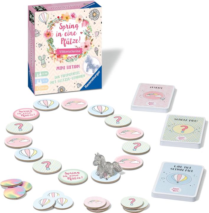 Produktbild Ravensburger Spring in eine Pfütze. Mini Edition (Deutsch, 2 - 6 Spieler)