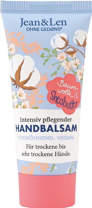 Produktbild Jean & Len Handcrème Baumwolle/Sheabutter Reisegrösse 20 ml (20 ml)