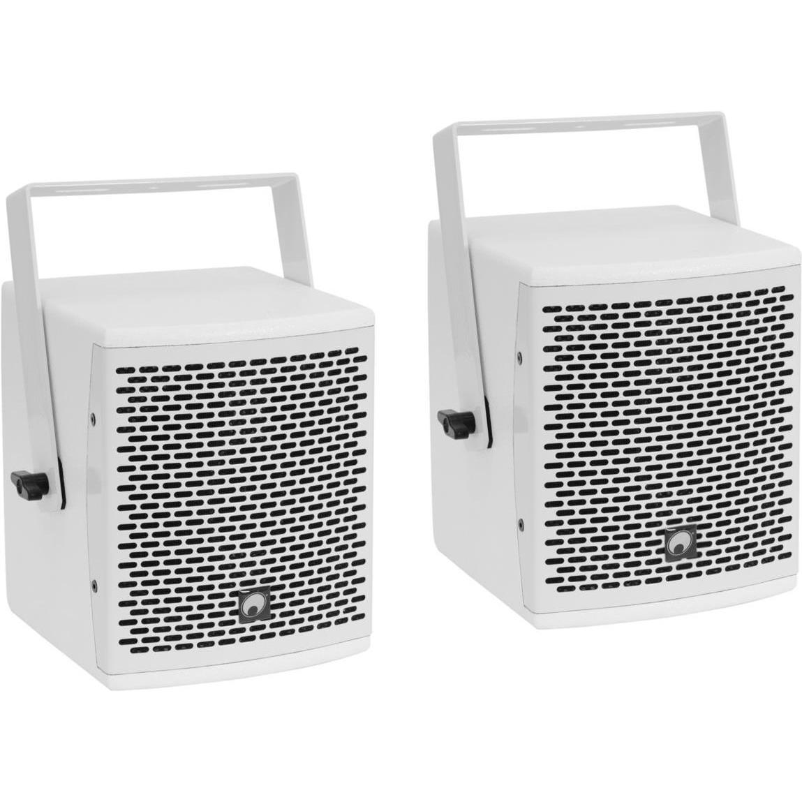 Omnitronic Molly-12A+Molly-6 Aktives PA-Lautsprecher-Set inkl. Subwoofer, Bluetooth (Aktiv), PA Lautsprecher, Weiss