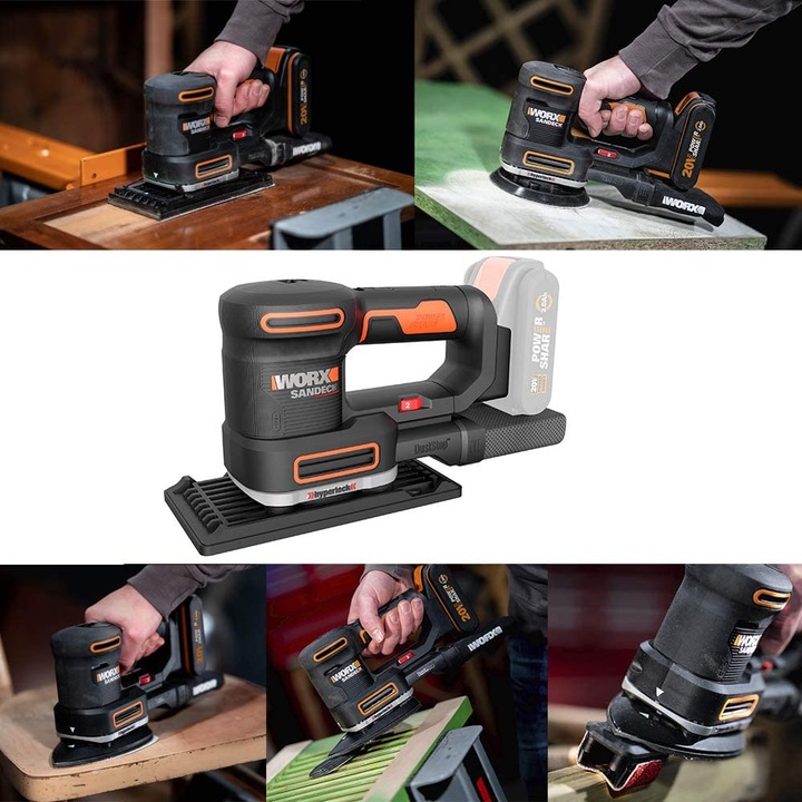 Image du produit Worx WX820.9 Ponceuse multifonction à piles 20V (Ponceuse multi)