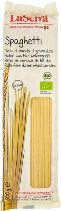 Image du produit LaSelva Spaghettis biologiques à base de semoule de blé dur (500 g)