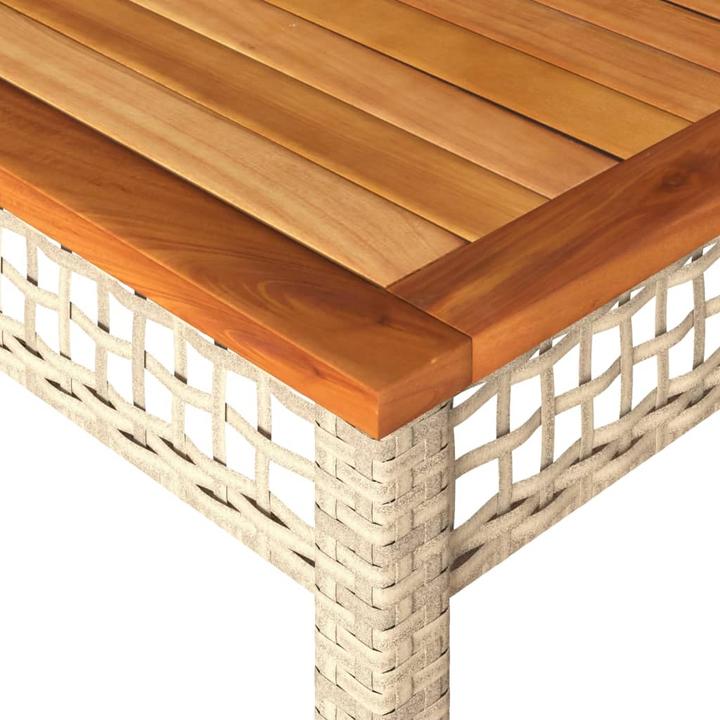 Actual product image vidaXL Gartentisch (140 x 80 x 75 cm)