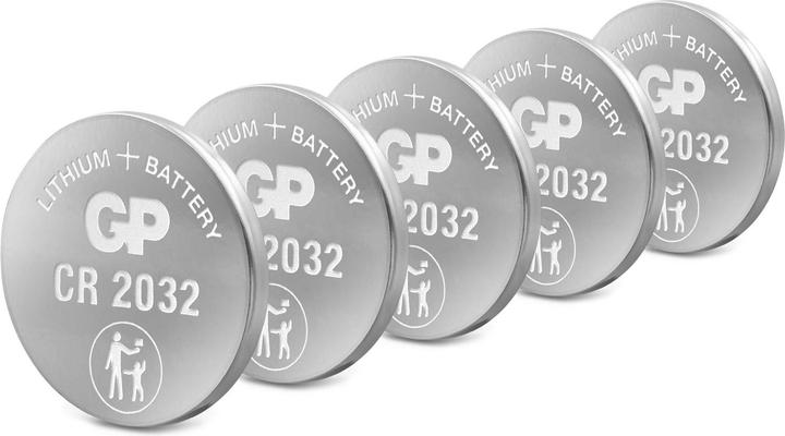 Actual product image GP Batteries Cr2032 (5 pcs., CR2032, 220 mAh)
