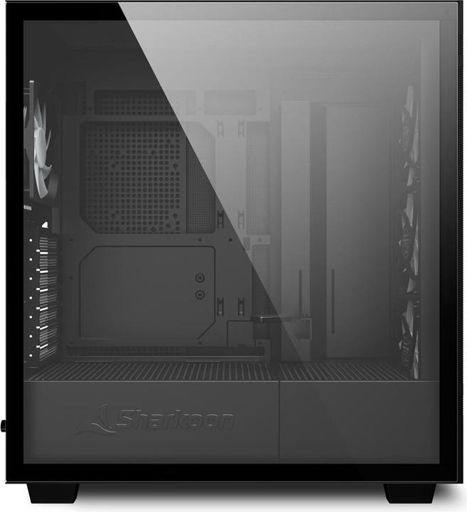 Actual product image Sharkoon Rebel C50 Black RGB ATX (ATX, mATX, Mini-ITX)