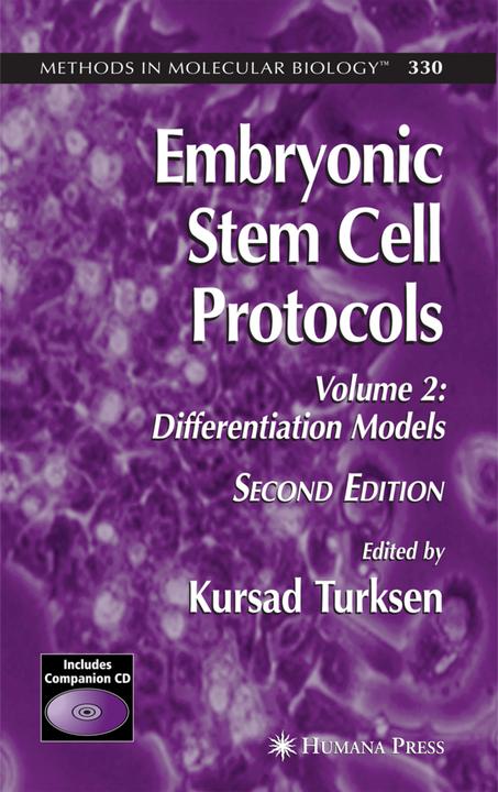 Produktbild Embryonic Stem Cell Protocols (Englisch, Kursad Turksen, 2010)
