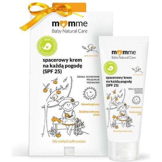 MomMe, Sonnencreme, Allwetter-Creme SPF 25 Creme (Sonnencreme Gesicht, SPF 25, 50 ml)