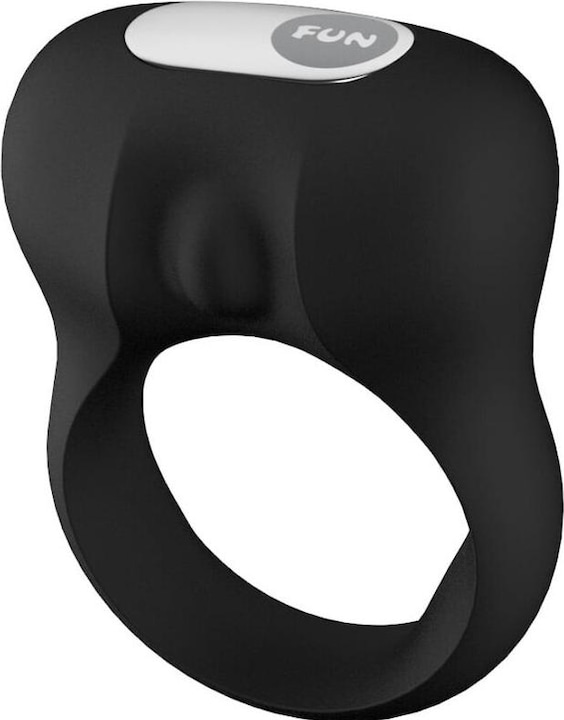 Fun Factory Steady Cockring With Vibration Black
