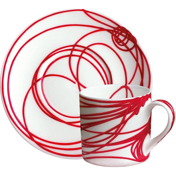 Thumbnail - Taitù, Tasse, Fil Rouge Nodi Espressotasse (100 ml, 1 x)
