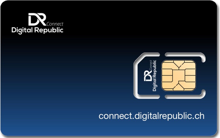 Actual product image Digital Republic DR-Connect data SIM card (24 GB / 365 days)