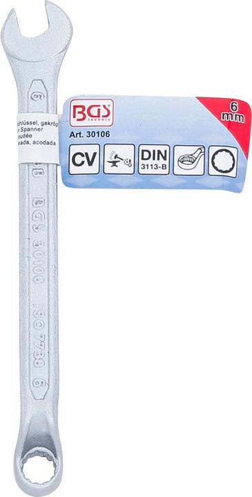 Actual product image BGS Combination Spanner offset 6 mm (6 mm)
