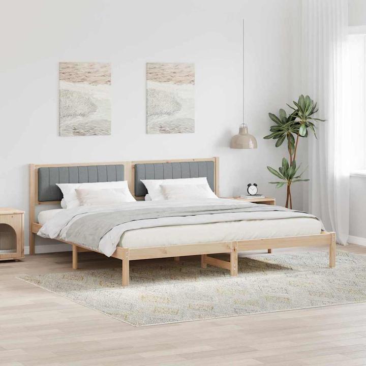Image du produit vidaXL Holz-Bettgestell (200 x 200 cm)