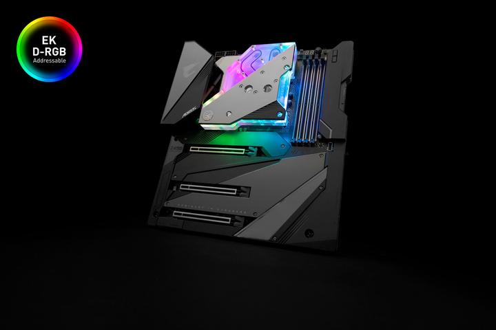 Produktbild EKWB EK-Quantum Momentum Aorus Z490 Xtreme D-RGB - Acryl