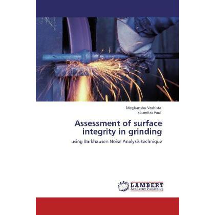 Assessment of surface integrity in grinding, Fachbücher von Meghanshu Vashista, Soumitra Paul