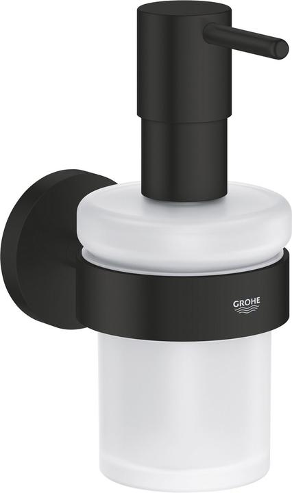 Produktbild Grohe Start QuickFix Seifenspender mit Halter, kleben oder bohren, mattschwarz
