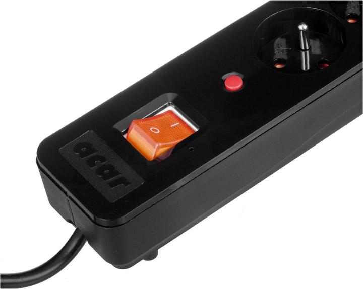 Actual product image Acar X5 Extension Cable 5 AC Outputs Indoor (5x, CEE 7/5, 5 m)