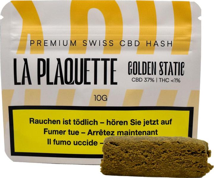 Immagine prodotto La Plaquette CBD Hash - Golden Static (10 g)