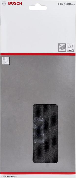Image du produit Bosch Professional Zubehör Grille abrasive, 115 x 280 mm, 80 (80)