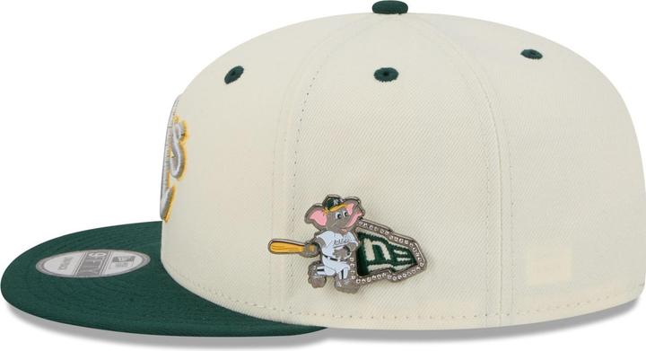 Produktbild New Era 9Fifty Snapback Cap - Mascot Pin Oakland Athletics