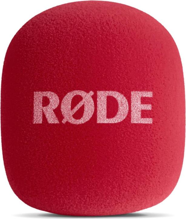 RØDE Interview GO Microphone Adapter, red