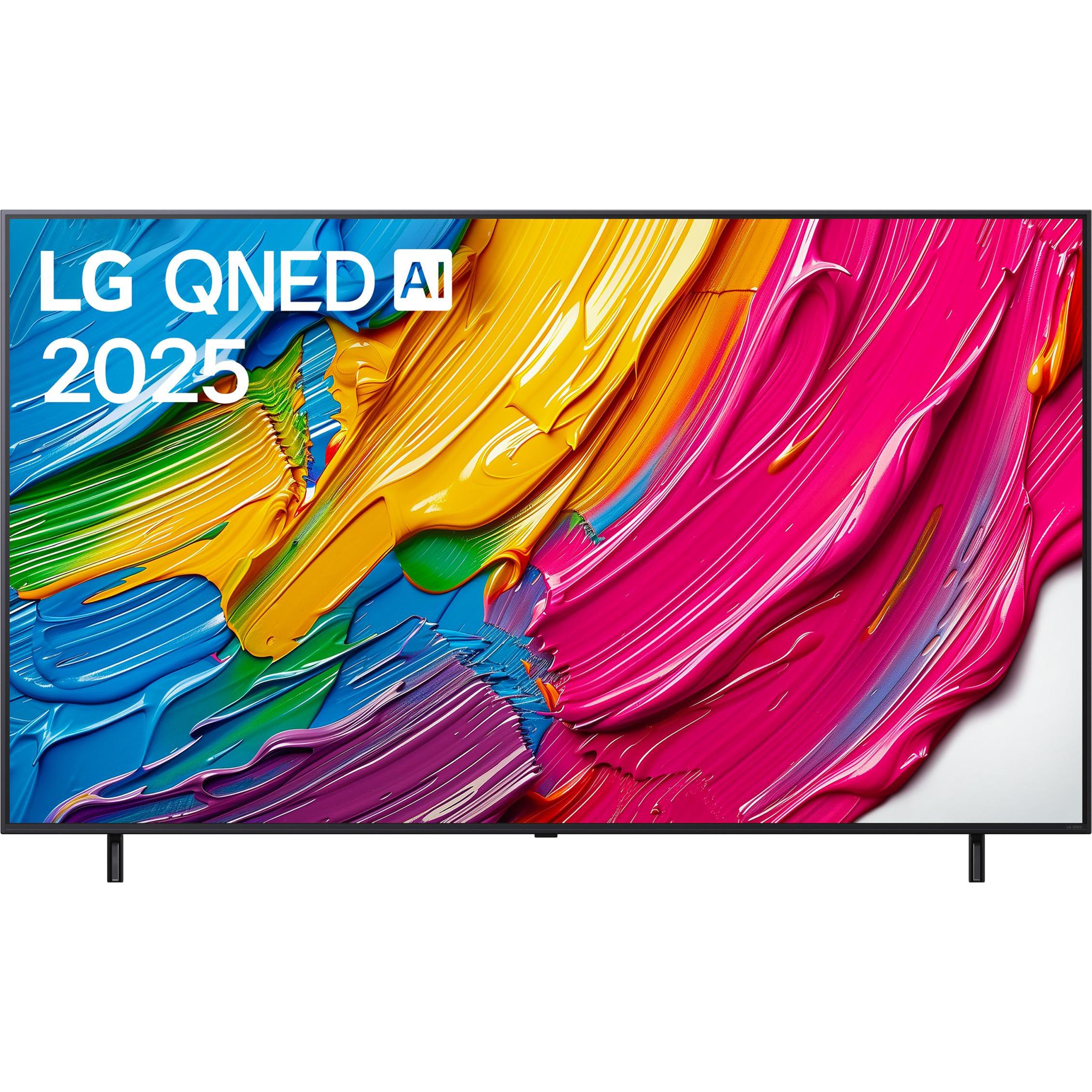 LG 75QNED80A6A (75", QNED80, QNED, 4K, 2025), TV, Schwarz
