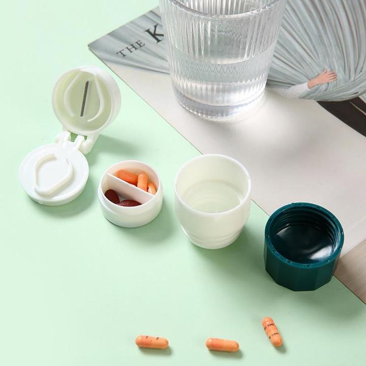 Actual product image JTI Pill box, multifunctional - White