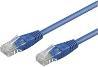 Image du produit Goobay CAT 6 Câble patch, U/UTP, bleu, 5 m (U/UTP, CAT6, 5 m)