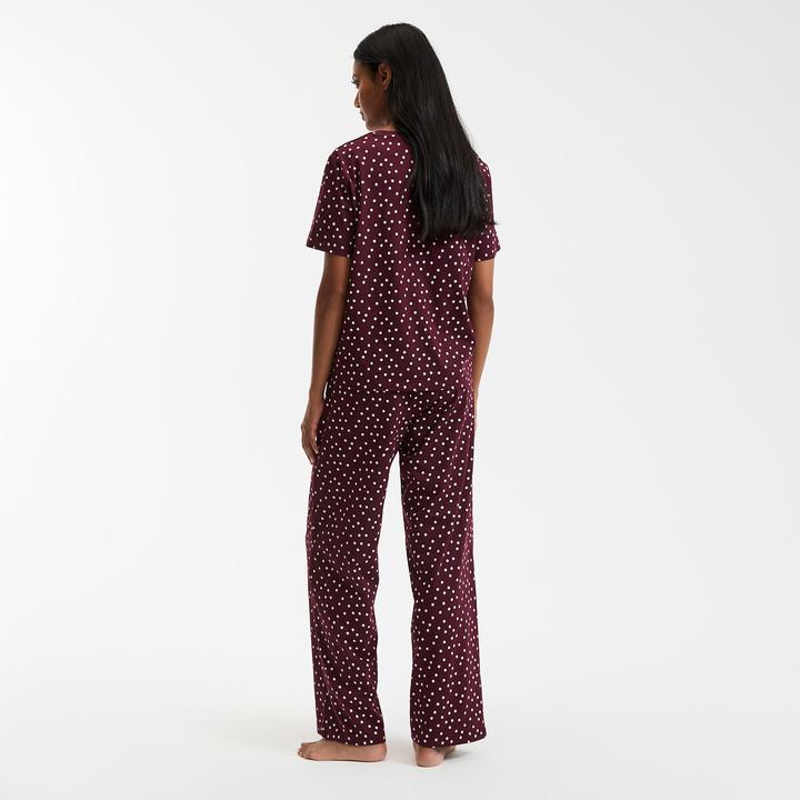 Produktbild La Redoute Collections Pyjama mit Tupfenmuster (S)