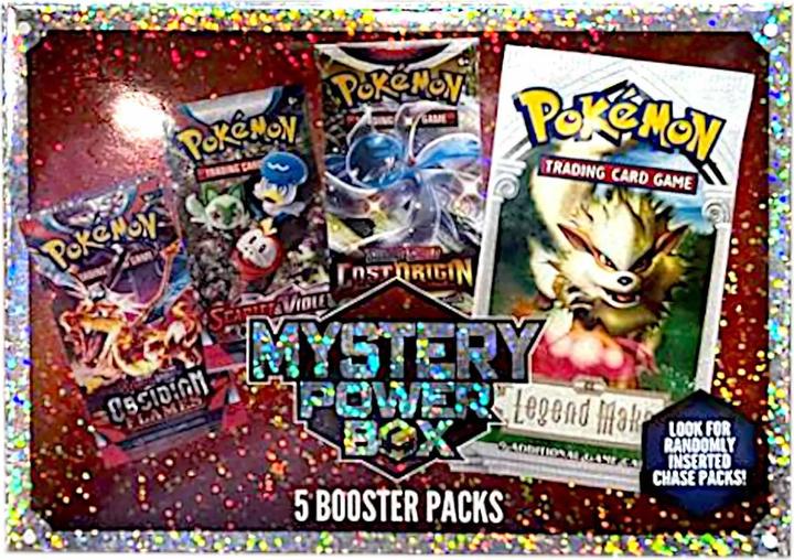 Immagine prodotto Pokémon TCG Walmart Mystery Power Box Holiday (Inglese, Display del booster)