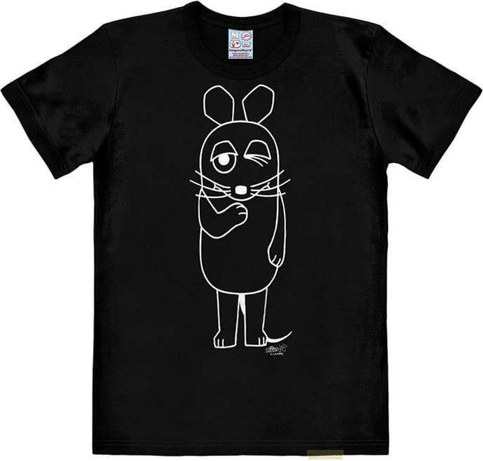 Image du produit Logoshirt Die Sendung mit der Maus Easy Fit T-Shirt Outline Grösse XL (XL)
